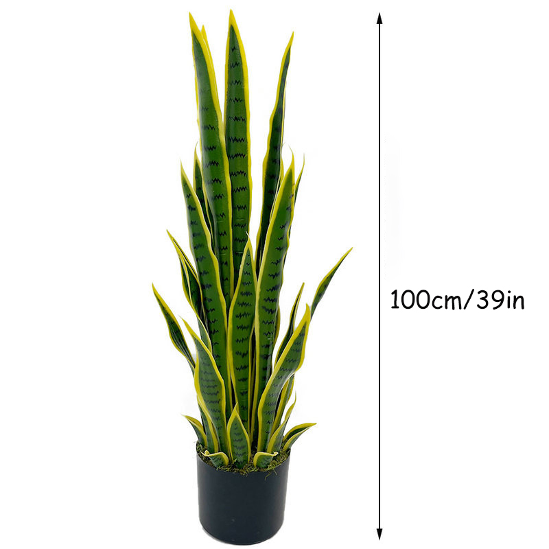 40-100cm Artificial Sansevieri - Ficus Lyrata Tree 评论和价格